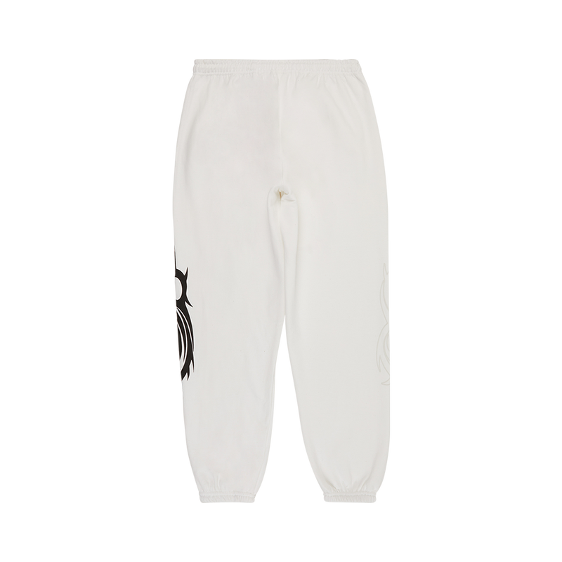 White Logo Joggers Slipknot Official Store