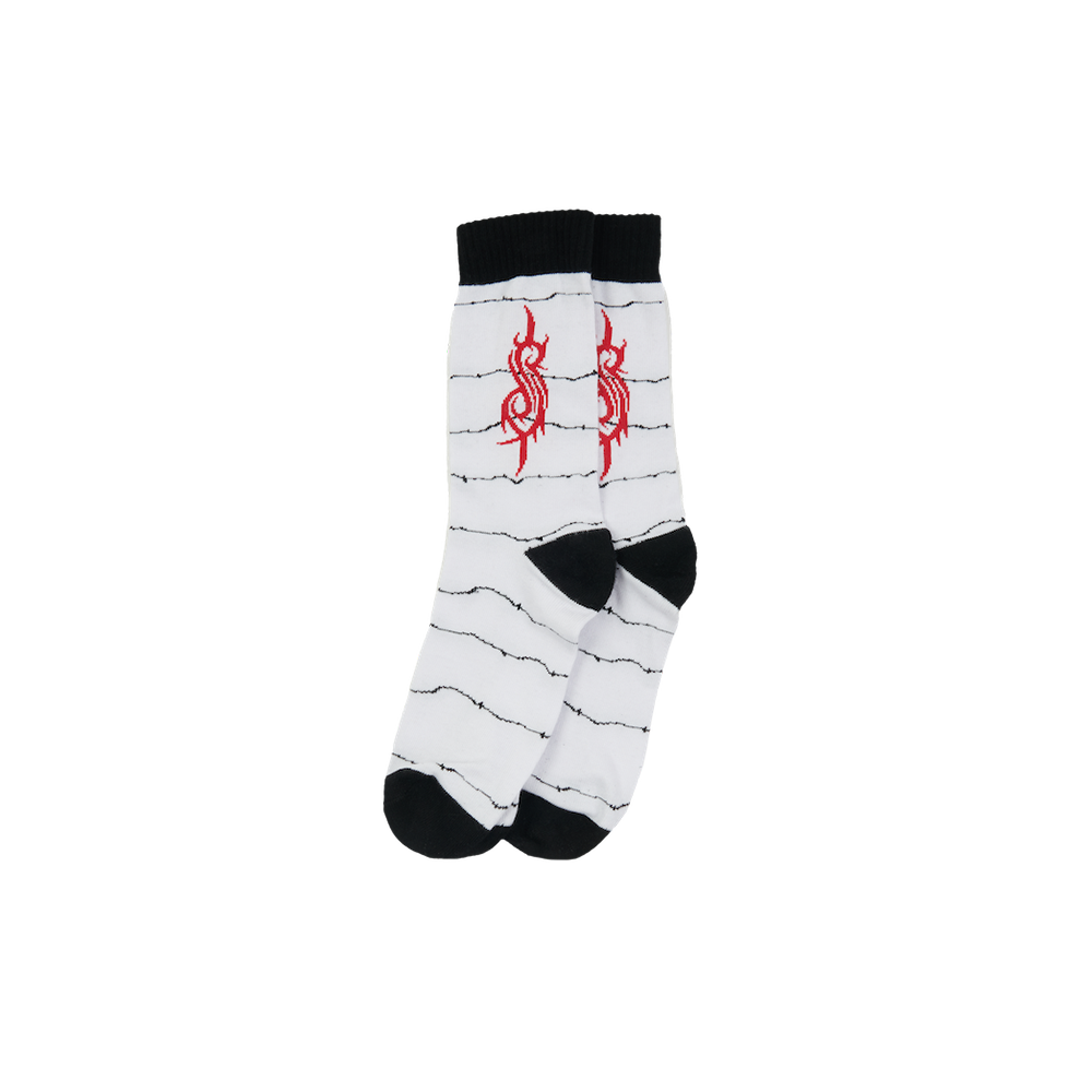 Tribal S White Socks